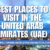 Best Places to Visit in the United Arab Emirates (UAE)