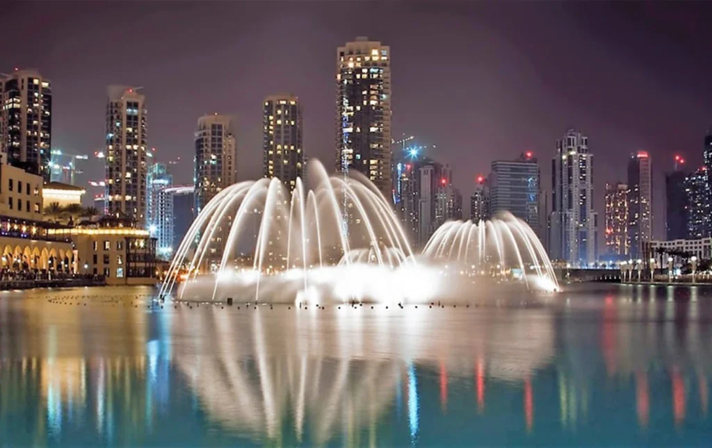 The Dubai Mall and Dubai Fountain Show