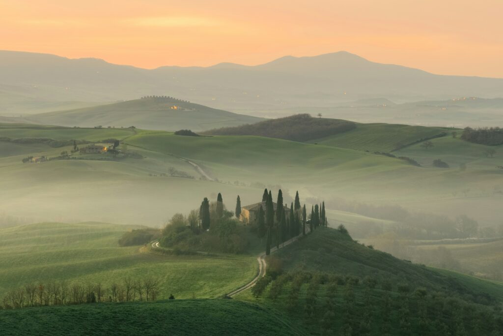 Tuscany Rolling Hills and Timeless Beauty