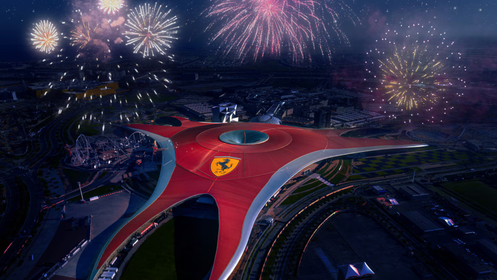 Yas Island and Ferrari World