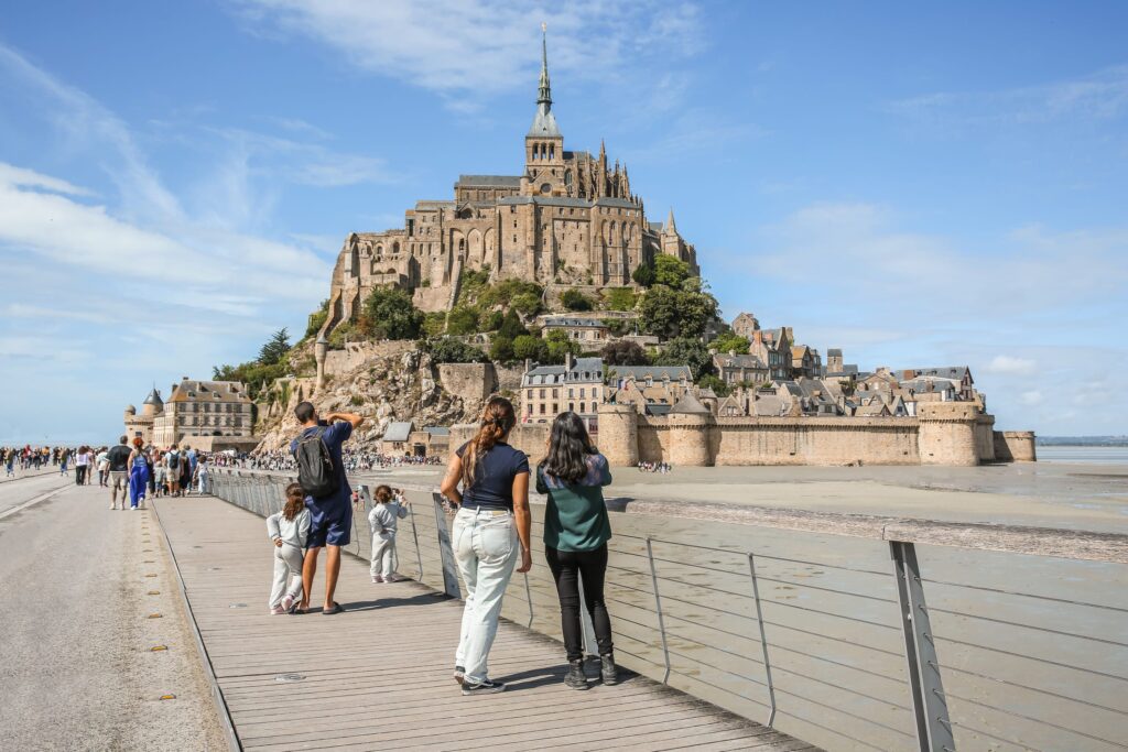 Exploring Mont Saint Michel